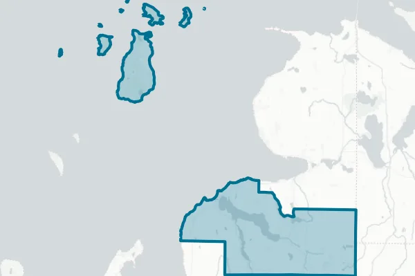 Charlevoix County — detail map