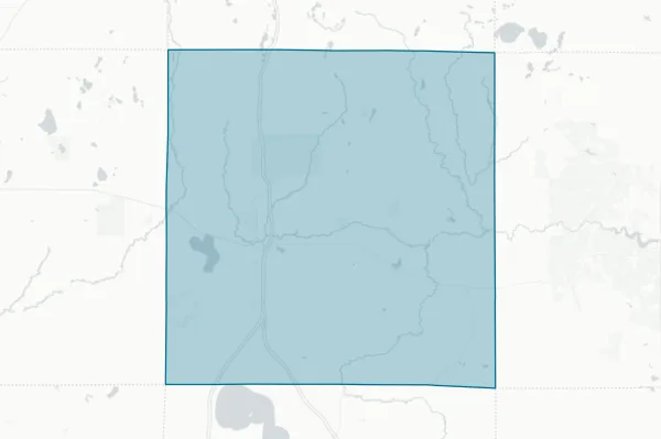 County of Crawford — detail map