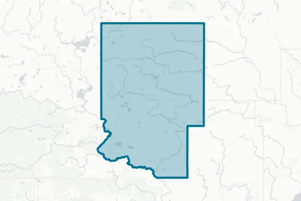 Dickinson County — detail map