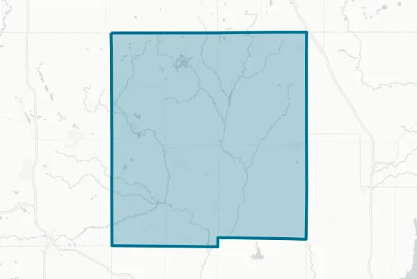 Gladwin County — detail map