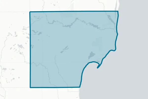 Iosco County — detail map