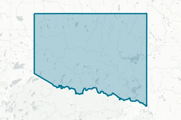 Iron County — detail map