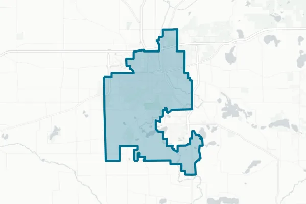 County of Jackson — detail map