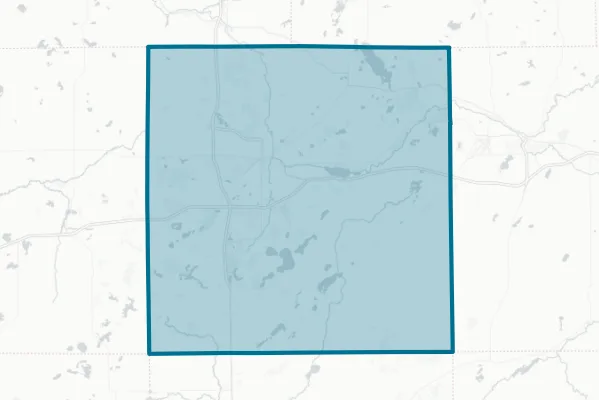 County of Kalamazoo — detail map