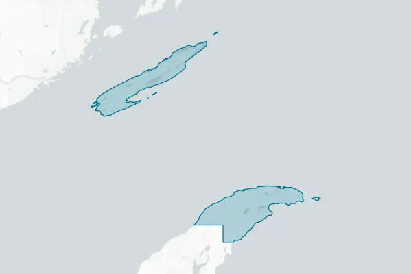 Keweenaw County — detail map