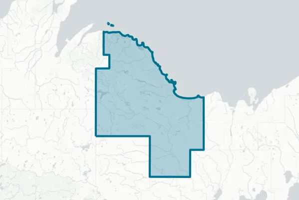 County of Marquette — detail map
