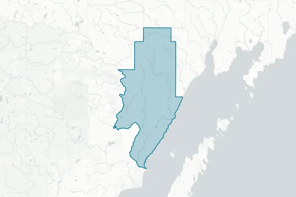 Menominee County — detail map