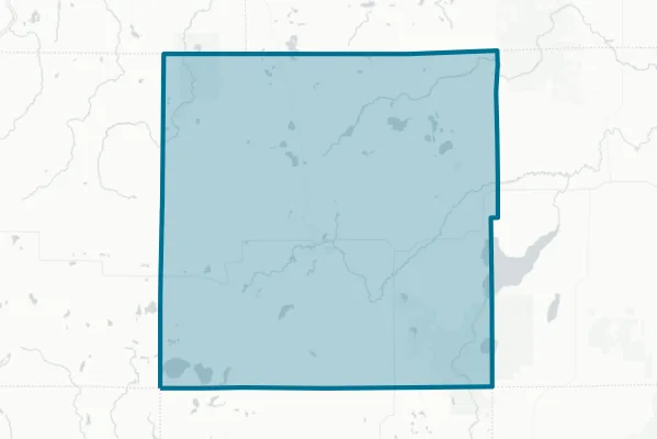 County of Montmorency — detail map