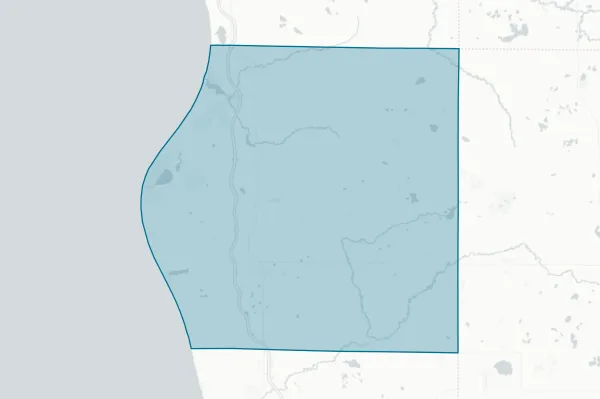 Oceana County — detail map