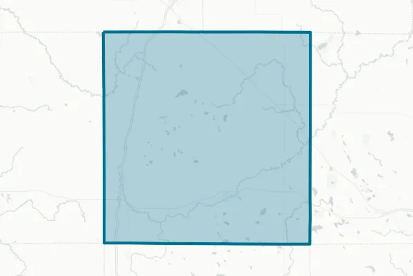 County of Osceola — detail map