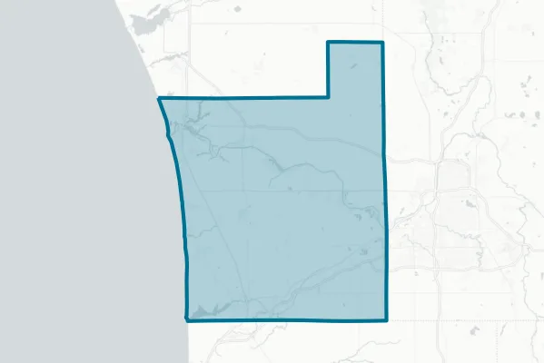 County of Ottawa — detail map