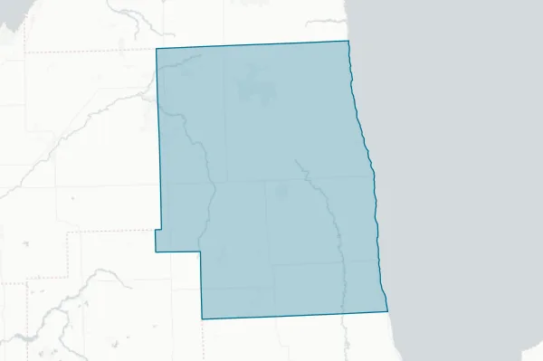 County of Sanilac — detail map