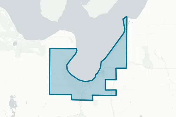 City of Munising — detail map