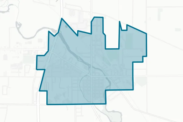 City of Plainwell — detail map