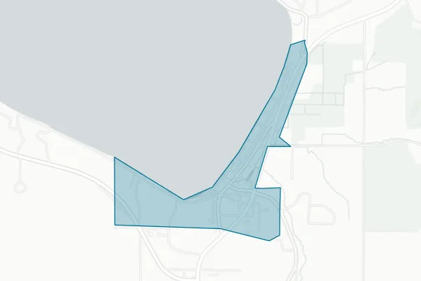 Village of Beulah — detail map