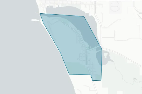 Village of Elberta — detail map