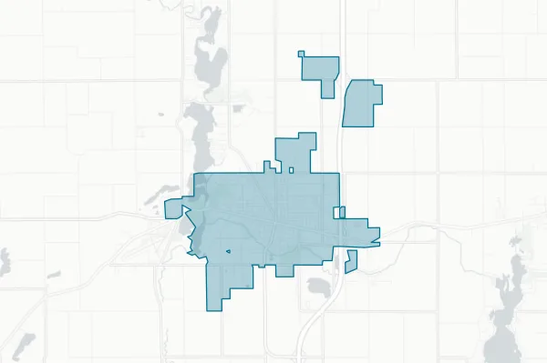 City of Coldwater — detail map
