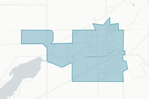 Village of Union City — detail map