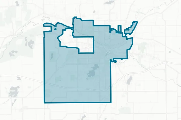 City of Battle Creek — detail map