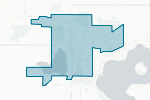 Village of Cassopolis — detail map
