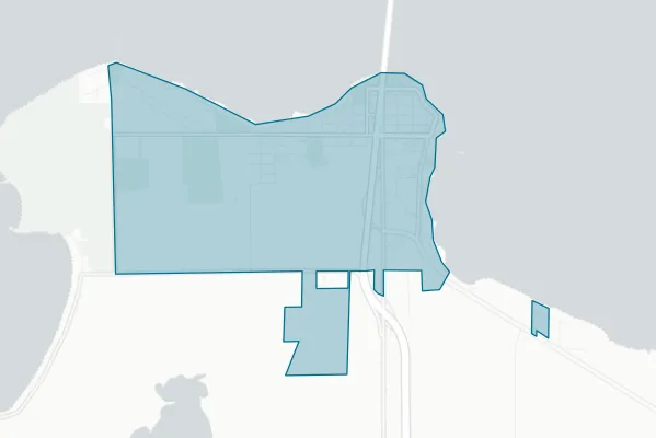 Village of Mackinaw City — detail map
