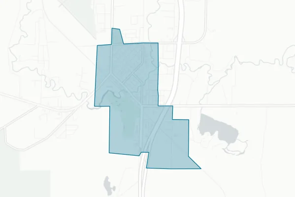 City of Grayling — detail map