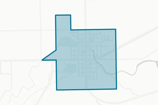Village of Bellevue — detail map