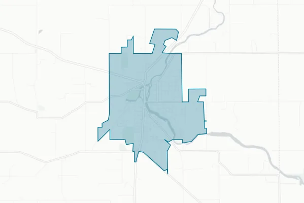 City of Eaton Rapids — detail map