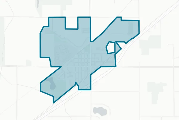 City of Potterville — detail map