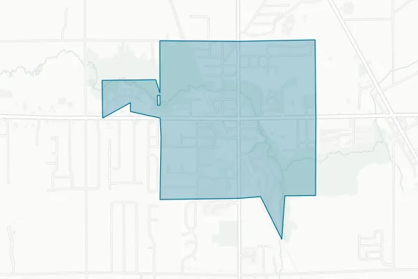 City of Clio — detail map
