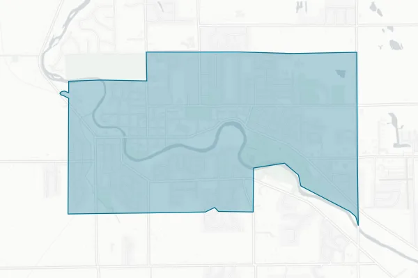 City of Flushing — detail map