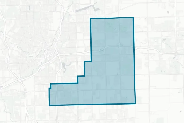 City of Burton — detail map