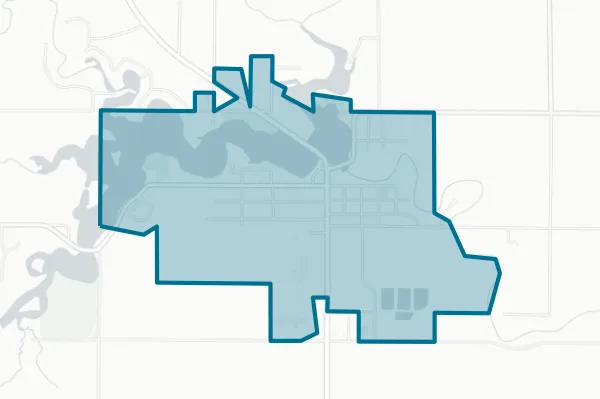 City of Beaveron — detail map