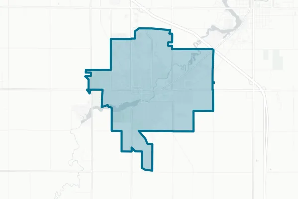 City of Alma — detail map