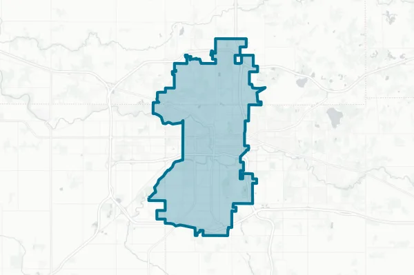 Lansing School District — detail map