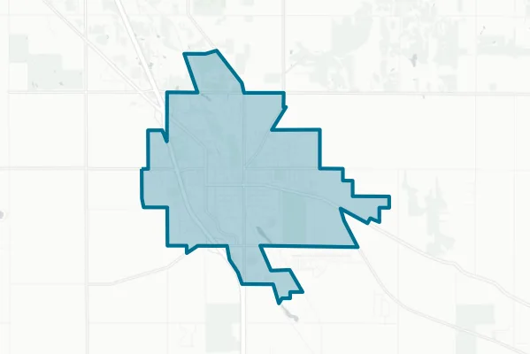 City of Mason — detail map