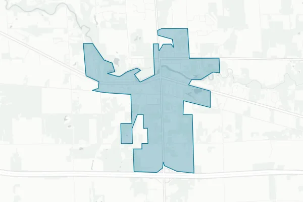 City of Williamston — detail map