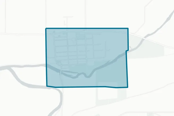 Village of Muir — detail map