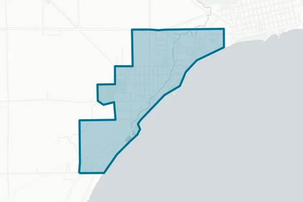 City of Tawas City — detail map