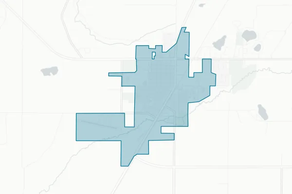 Village of Kalkaska — detail map
