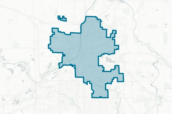 City of Grand Rapids — detail map