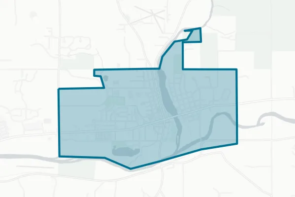 City of Lowell — detail map