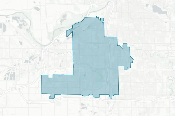 City of Wyoming — detail map