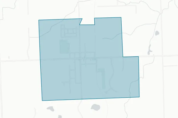 Village of Dryden — detail map