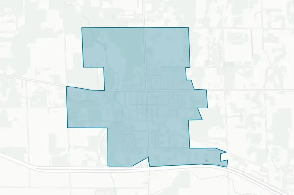Village of Fowlerville — detail map