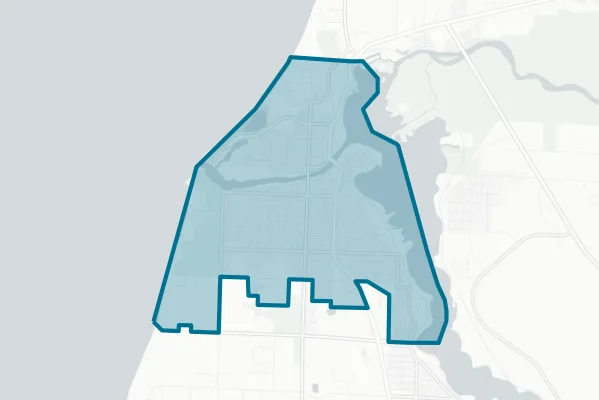 City of Manistee — detail map