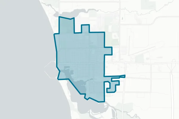 City of Ludington — detail map