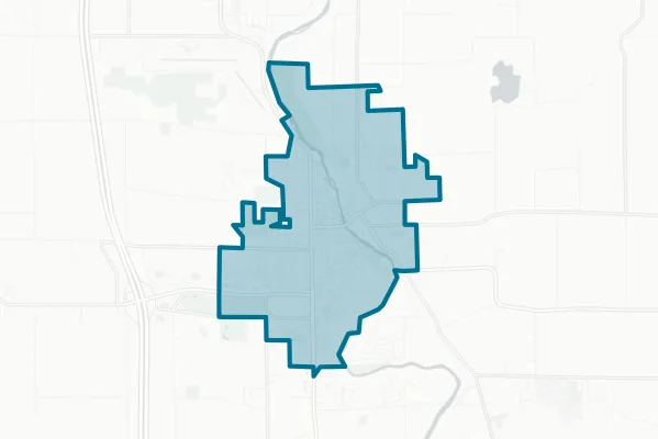 City of Big Rapids — detail map