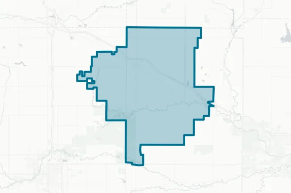 City of Coleman — detail map