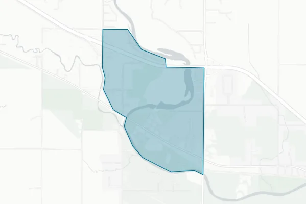 Village of Sanford — detail map